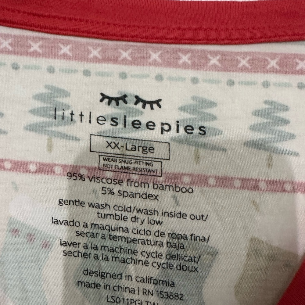 Little Sleepies Fair Isle Pajamas - Picture 5 of 6